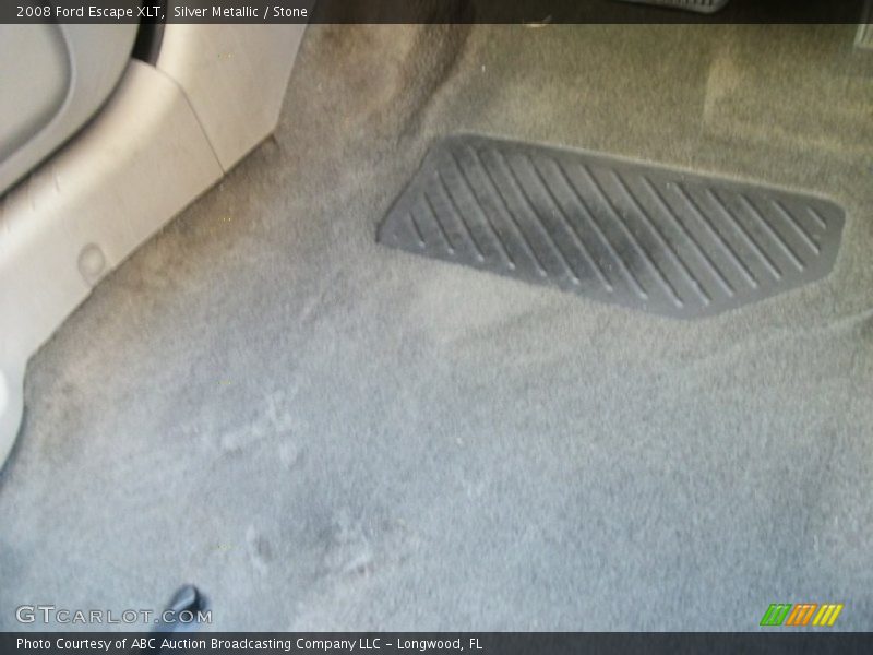 Silver Metallic / Stone 2008 Ford Escape XLT