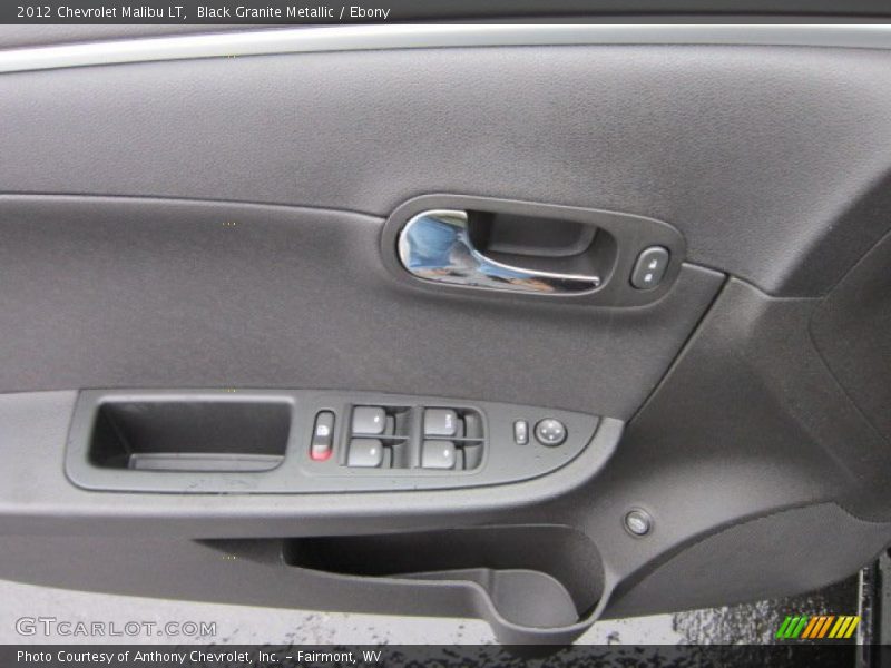Black Granite Metallic / Ebony 2012 Chevrolet Malibu LT