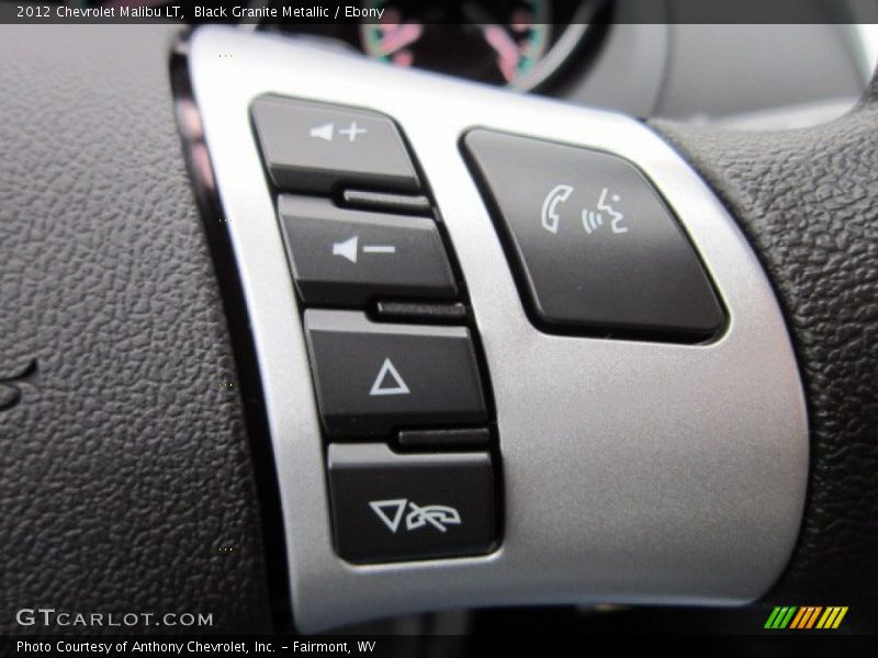 Black Granite Metallic / Ebony 2012 Chevrolet Malibu LT