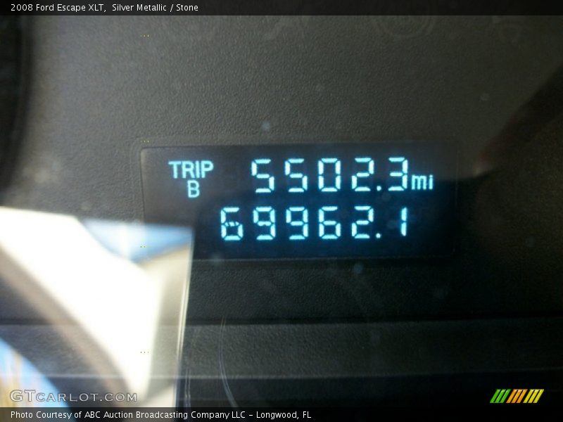 Silver Metallic / Stone 2008 Ford Escape XLT