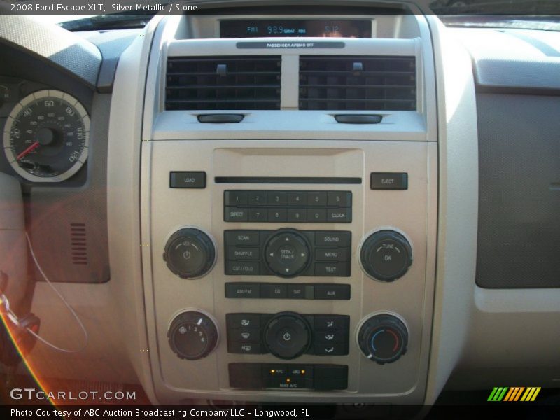 Silver Metallic / Stone 2008 Ford Escape XLT