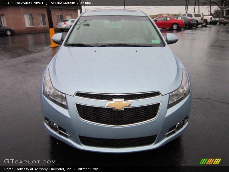 Ice Blue Metallic / Jet Black 2012 Chevrolet Cruze LT