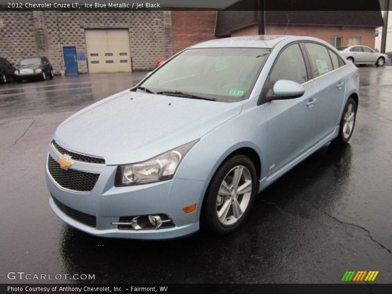 Ice Blue Metallic / Jet Black 2012 Chevrolet Cruze LT