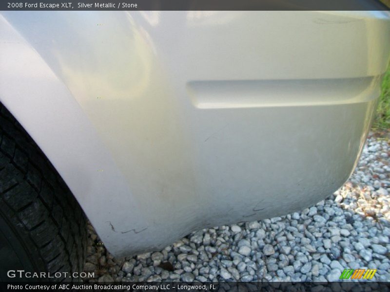 Silver Metallic / Stone 2008 Ford Escape XLT