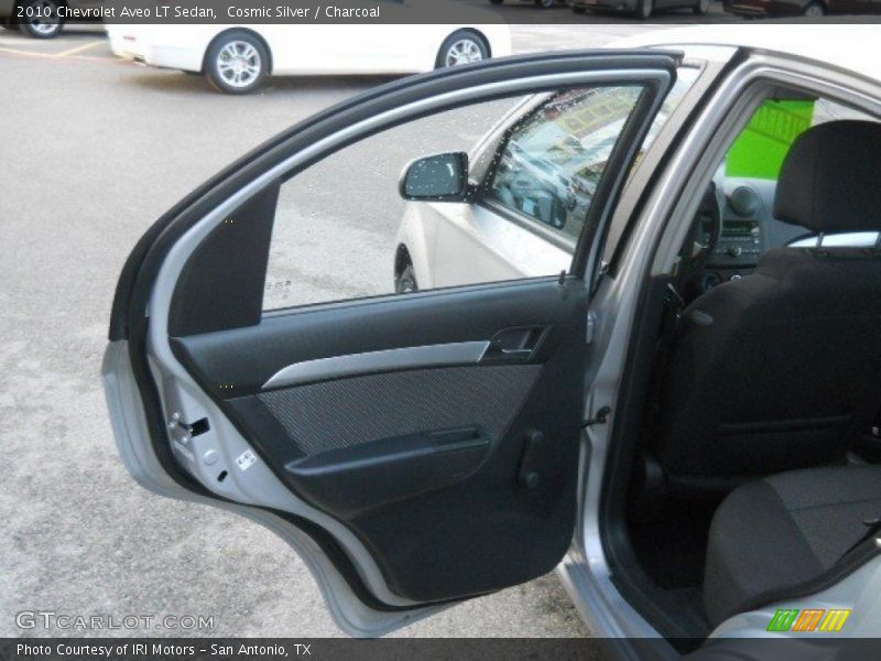 Cosmic Silver / Charcoal 2010 Chevrolet Aveo LT Sedan