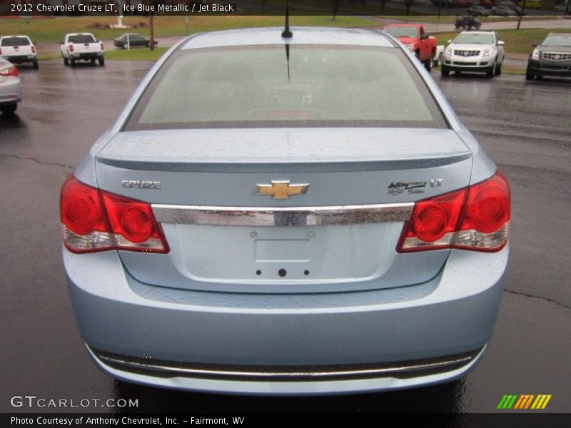 Ice Blue Metallic / Jet Black 2012 Chevrolet Cruze LT