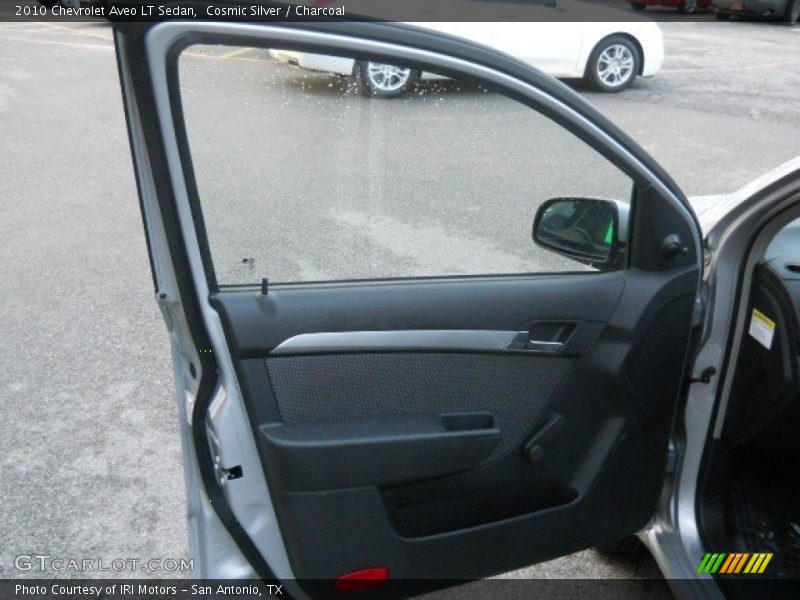 Cosmic Silver / Charcoal 2010 Chevrolet Aveo LT Sedan