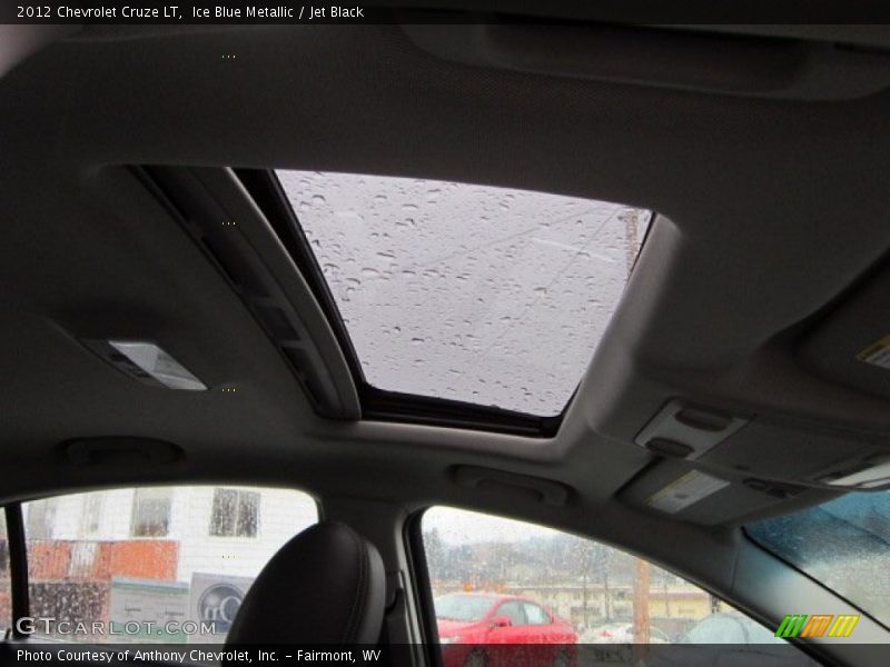 Ice Blue Metallic / Jet Black 2012 Chevrolet Cruze LT