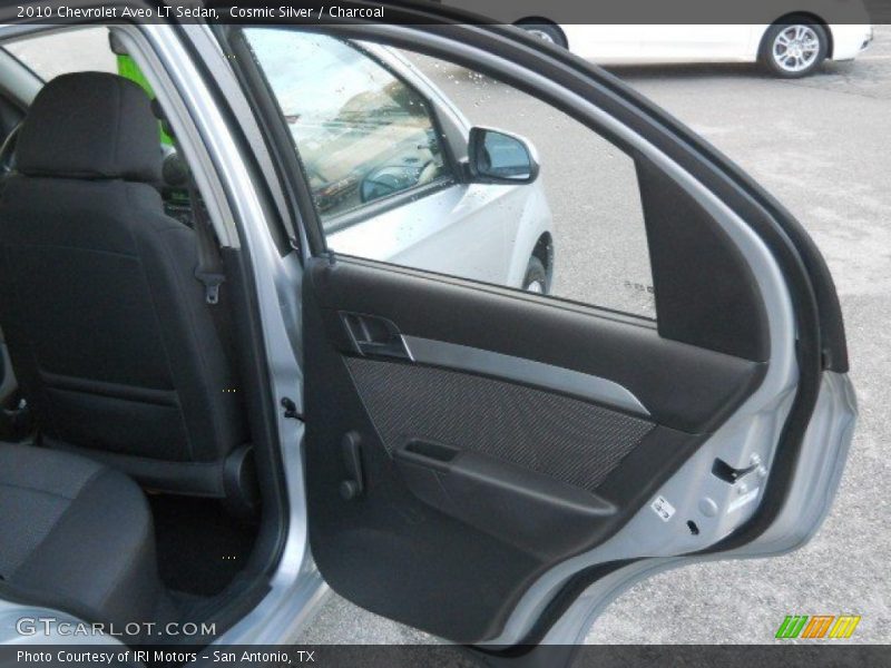 Cosmic Silver / Charcoal 2010 Chevrolet Aveo LT Sedan