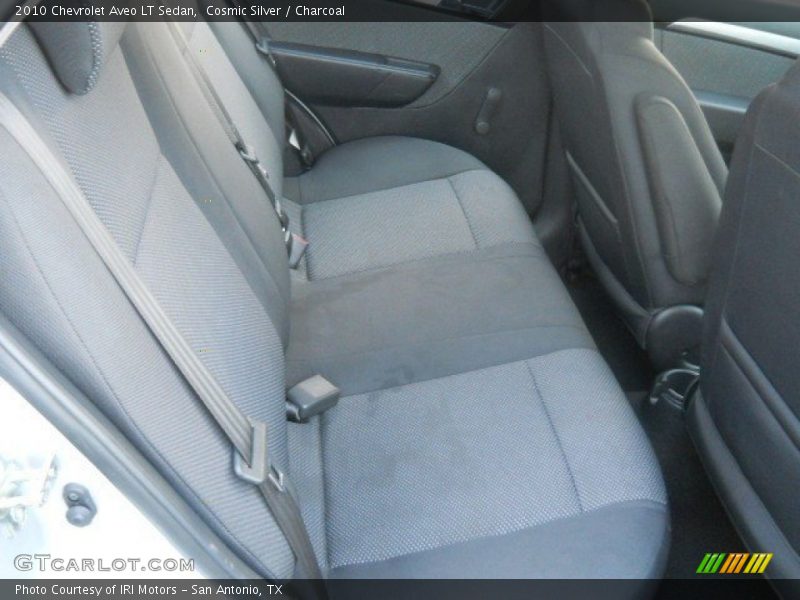 Cosmic Silver / Charcoal 2010 Chevrolet Aveo LT Sedan