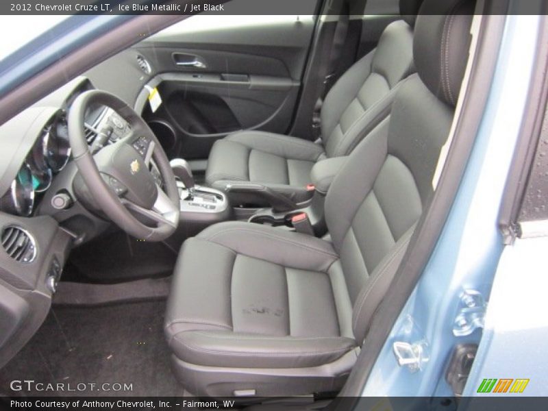 Ice Blue Metallic / Jet Black 2012 Chevrolet Cruze LT