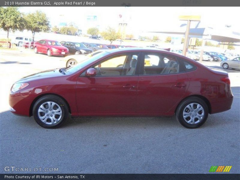 Apple Red Pearl / Beige 2010 Hyundai Elantra GLS