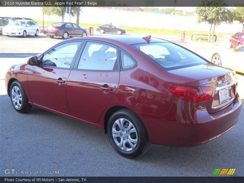 Apple Red Pearl / Beige 2010 Hyundai Elantra GLS