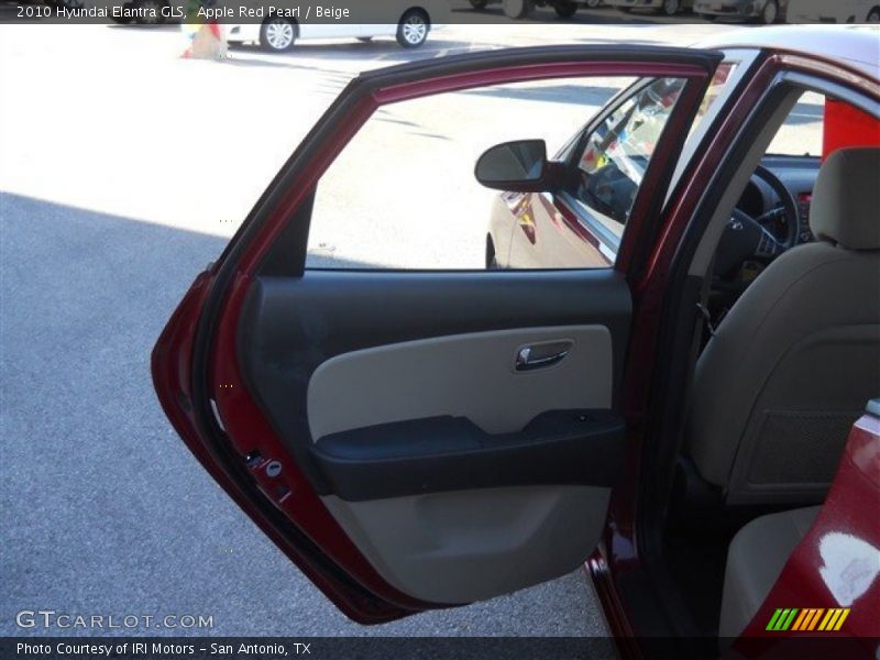 Apple Red Pearl / Beige 2010 Hyundai Elantra GLS