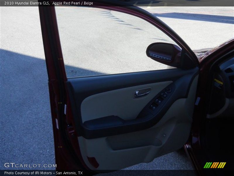 Apple Red Pearl / Beige 2010 Hyundai Elantra GLS