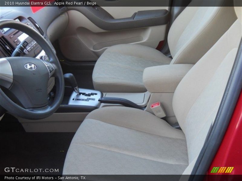 Apple Red Pearl / Beige 2010 Hyundai Elantra GLS