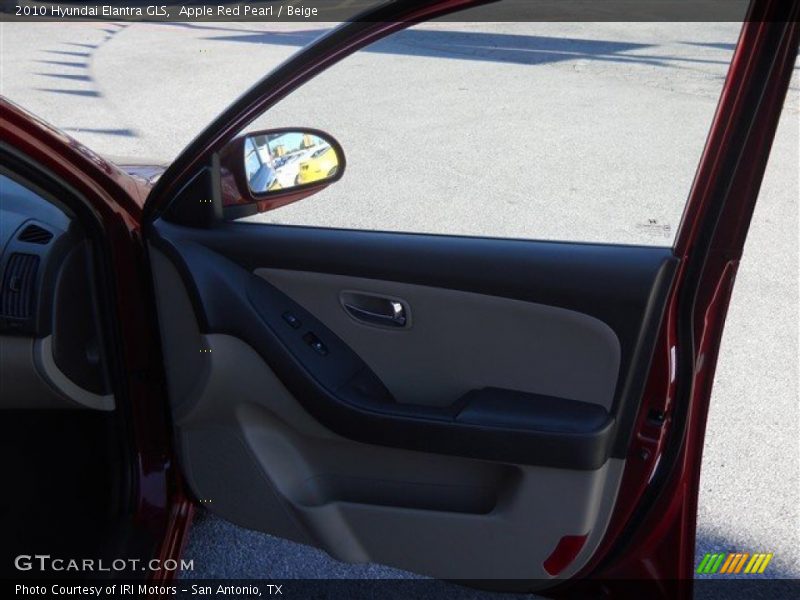 Apple Red Pearl / Beige 2010 Hyundai Elantra GLS