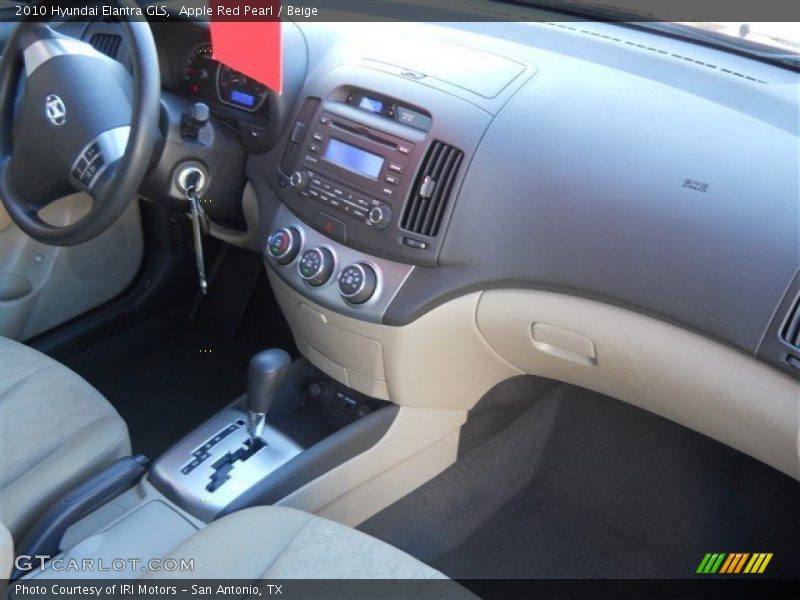 Apple Red Pearl / Beige 2010 Hyundai Elantra GLS
