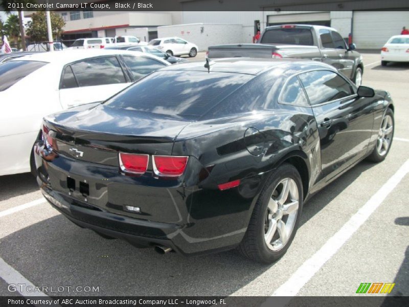 Black / Black 2011 Chevrolet Camaro LT Coupe