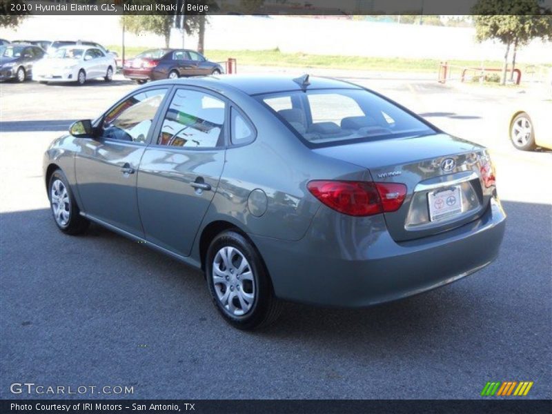 Natural Khaki / Beige 2010 Hyundai Elantra GLS