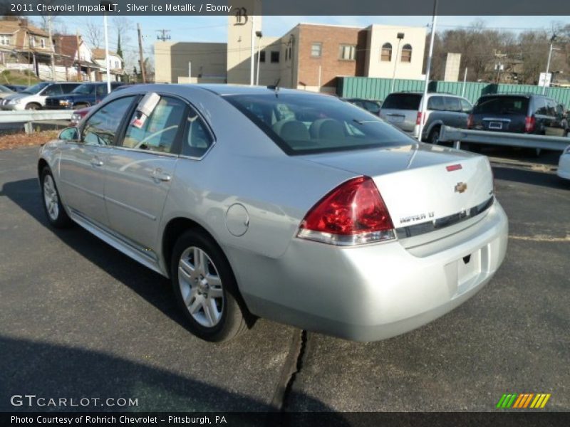 Silver Ice Metallic / Ebony 2011 Chevrolet Impala LT