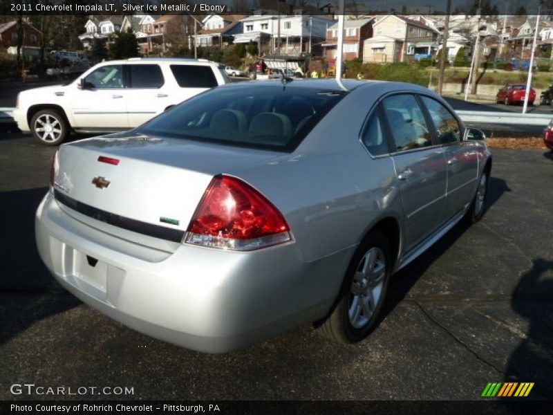 Silver Ice Metallic / Ebony 2011 Chevrolet Impala LT