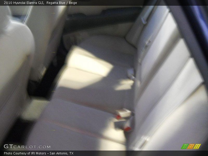 Regatta Blue / Beige 2010 Hyundai Elantra GLS