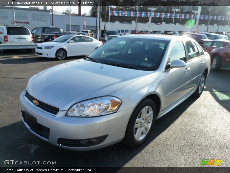 Silver Ice Metallic / Ebony 2011 Chevrolet Impala LT