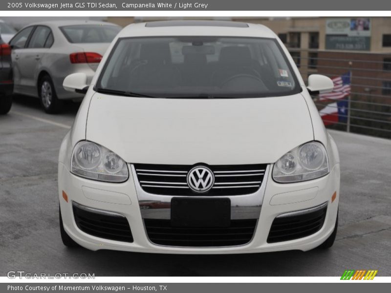 Campanella White / Light Grey 2005 Volkswagen Jetta GLS TDI Sedan