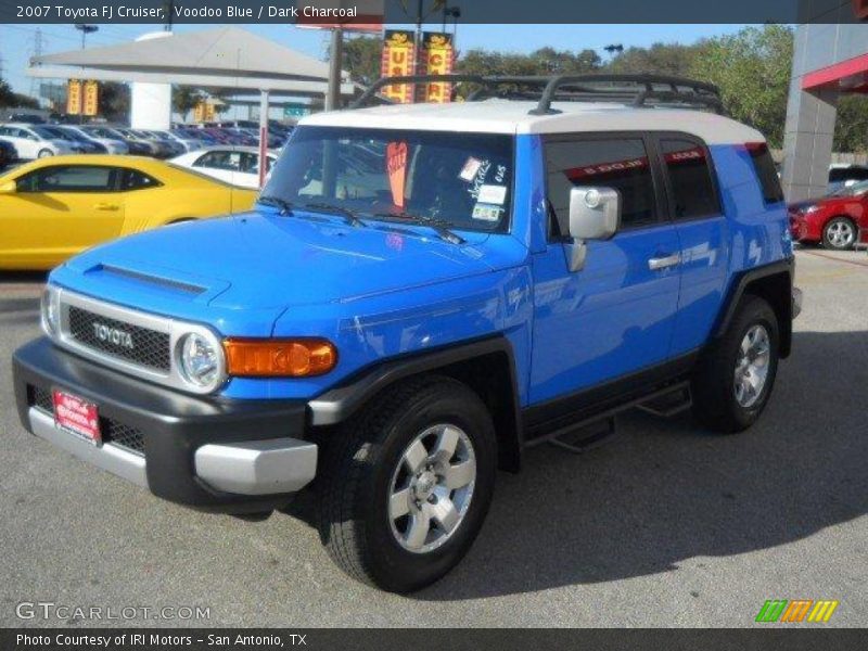 Voodoo Blue / Dark Charcoal 2007 Toyota FJ Cruiser