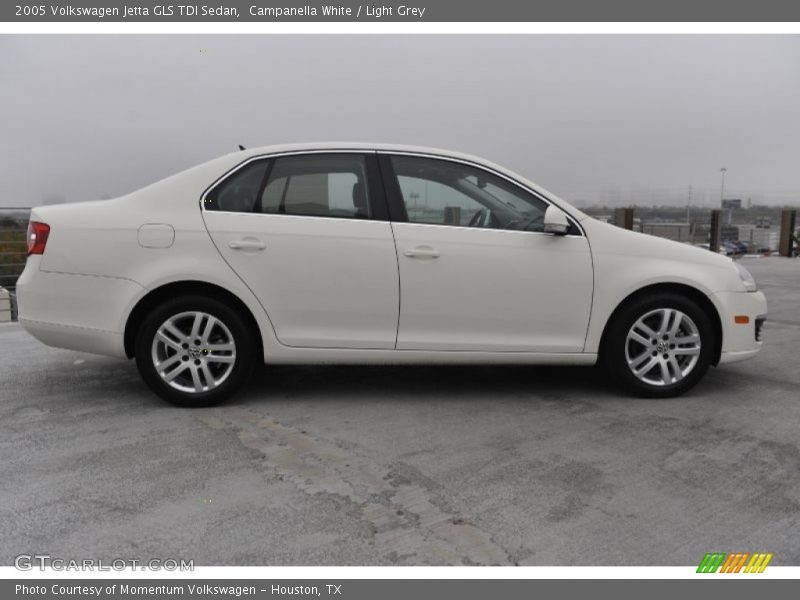 Campanella White / Light Grey 2005 Volkswagen Jetta GLS TDI Sedan