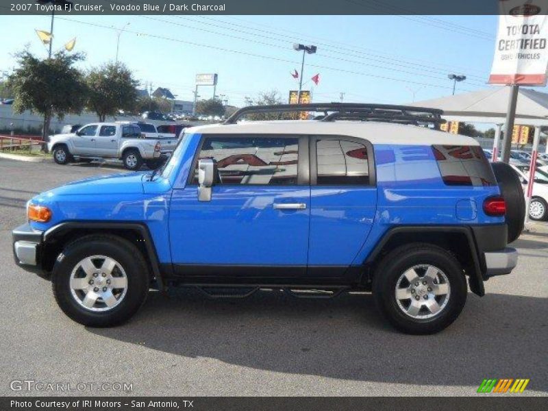 Voodoo Blue / Dark Charcoal 2007 Toyota FJ Cruiser