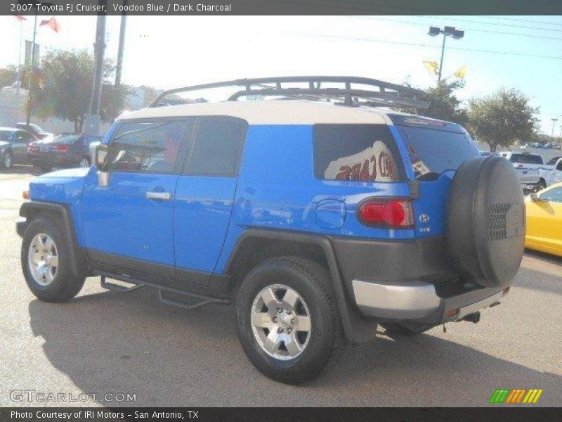 Voodoo Blue / Dark Charcoal 2007 Toyota FJ Cruiser