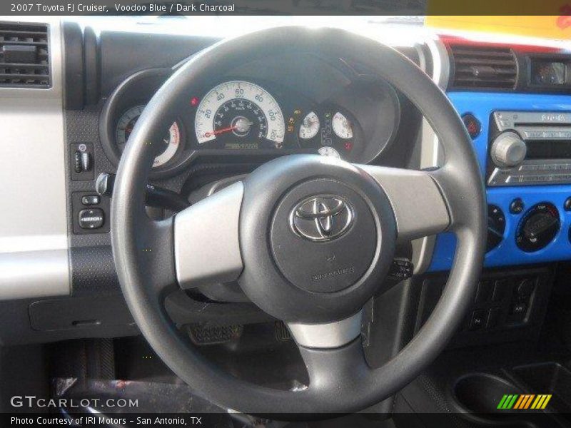 Voodoo Blue / Dark Charcoal 2007 Toyota FJ Cruiser