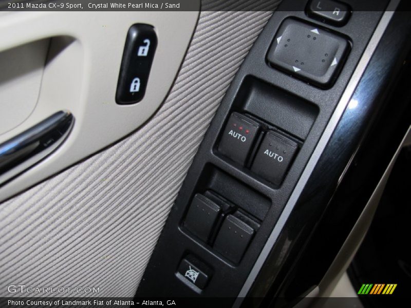 Crystal White Pearl Mica / Sand 2011 Mazda CX-9 Sport