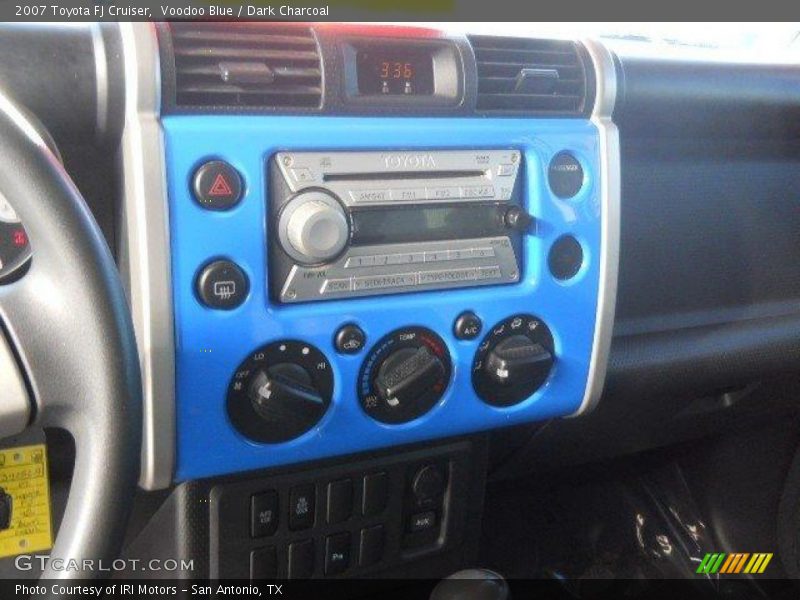 Voodoo Blue / Dark Charcoal 2007 Toyota FJ Cruiser