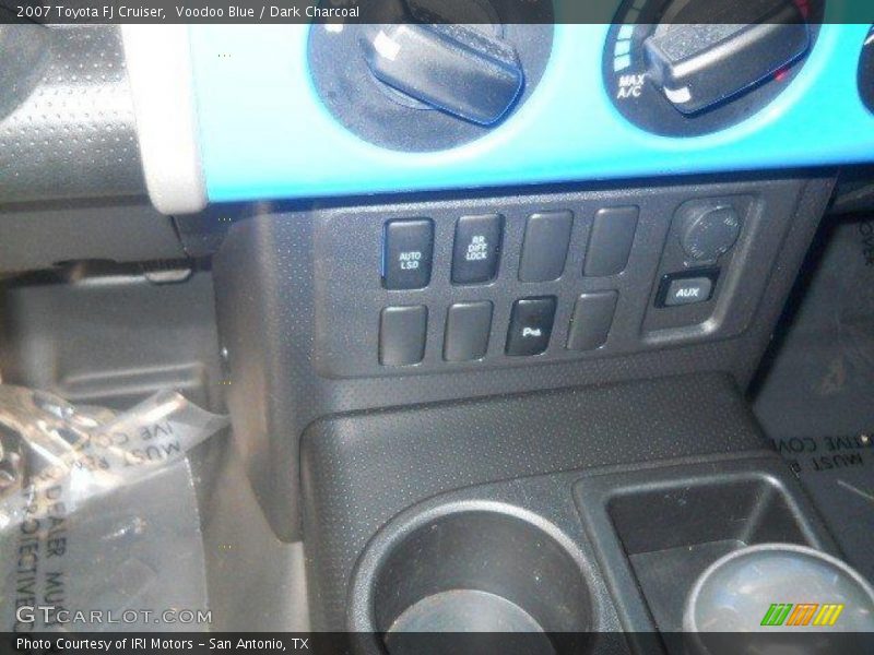 Voodoo Blue / Dark Charcoal 2007 Toyota FJ Cruiser