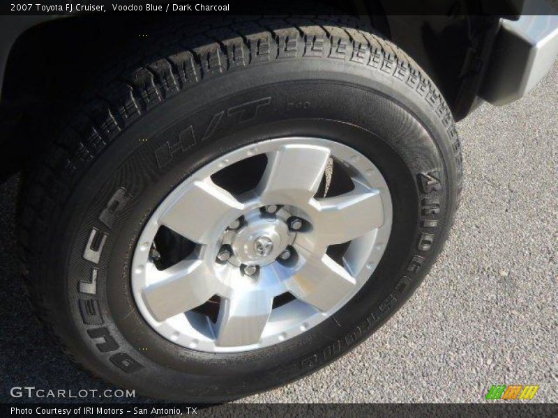 Voodoo Blue / Dark Charcoal 2007 Toyota FJ Cruiser