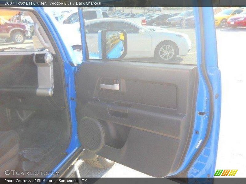 Voodoo Blue / Dark Charcoal 2007 Toyota FJ Cruiser