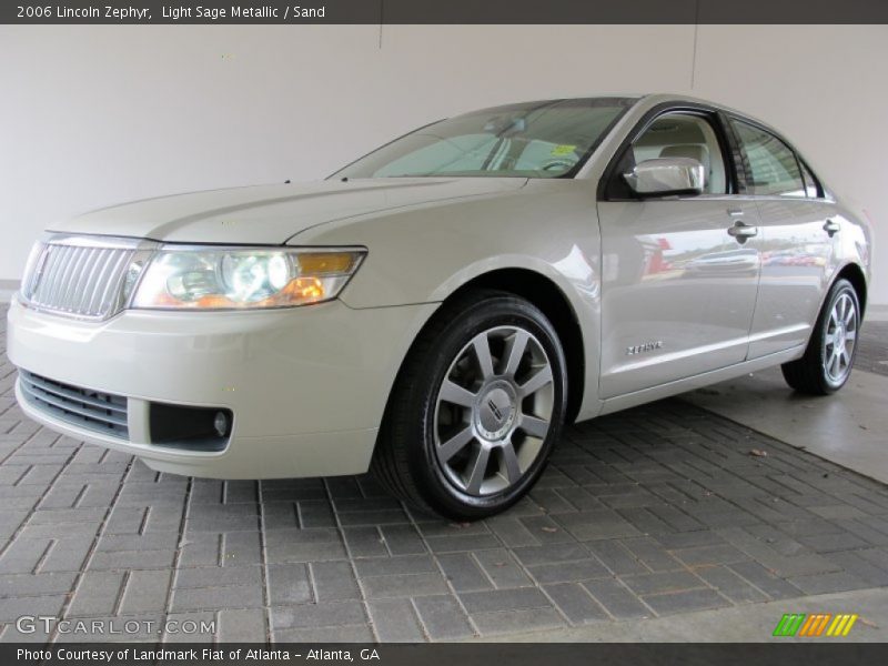 Light Sage Metallic / Sand 2006 Lincoln Zephyr