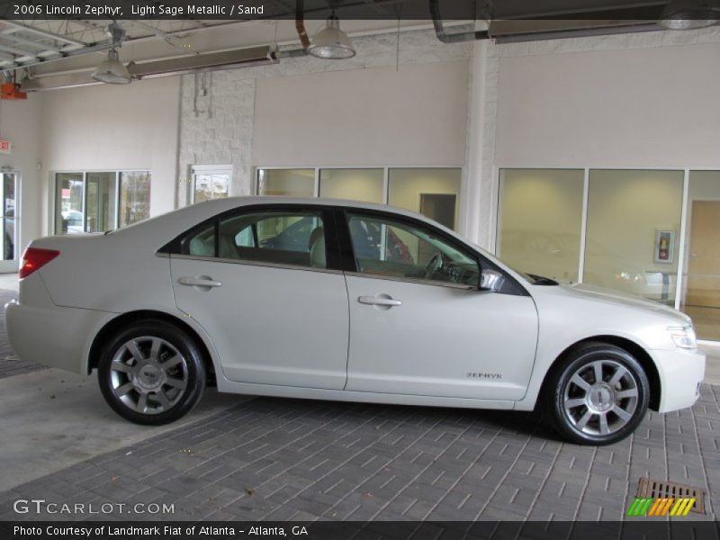Light Sage Metallic / Sand 2006 Lincoln Zephyr