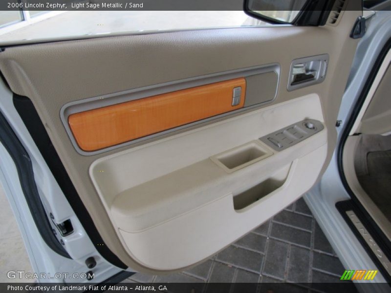 Light Sage Metallic / Sand 2006 Lincoln Zephyr