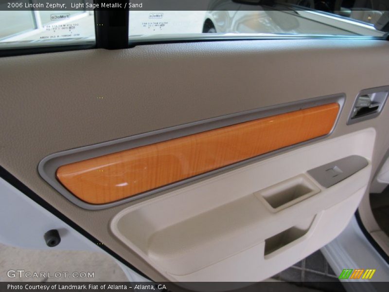 Light Sage Metallic / Sand 2006 Lincoln Zephyr
