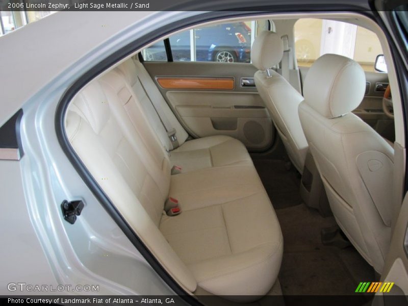 Light Sage Metallic / Sand 2006 Lincoln Zephyr