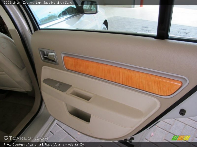 Light Sage Metallic / Sand 2006 Lincoln Zephyr