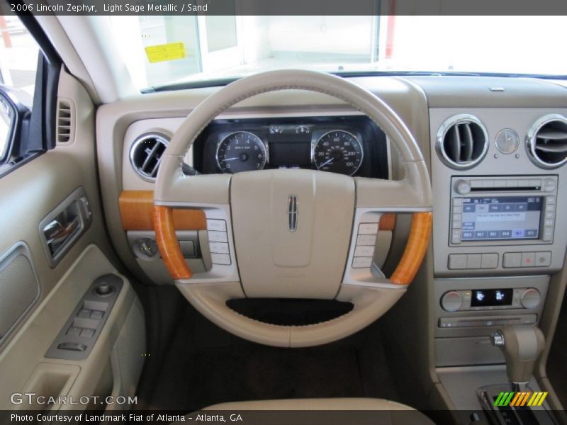 Light Sage Metallic / Sand 2006 Lincoln Zephyr