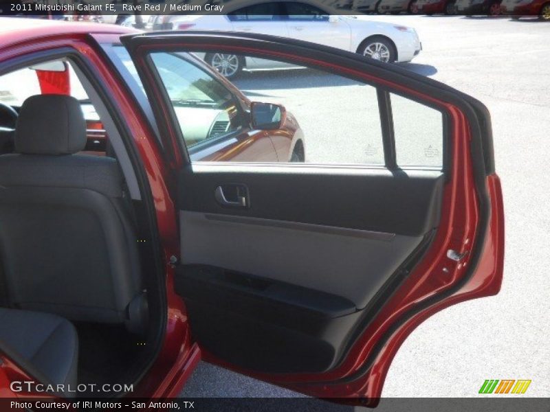 Rave Red / Medium Gray 2011 Mitsubishi Galant FE