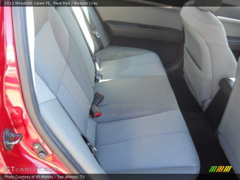 Rave Red / Medium Gray 2011 Mitsubishi Galant FE