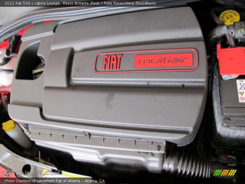  2012 500 c cabrio Lounge Engine - 1.4 Liter SOHC 16-Valve MultiAir 4 Cylinder