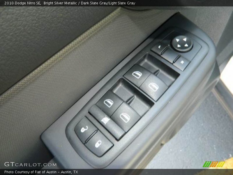 Bright Silver Metallic / Dark Slate Gray/Light Slate Gray 2010 Dodge Nitro SE